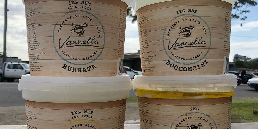 Vanella Burrata cheese cafe distributor